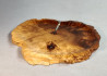 Handmade Wooden Salver / Maple Burl Wood